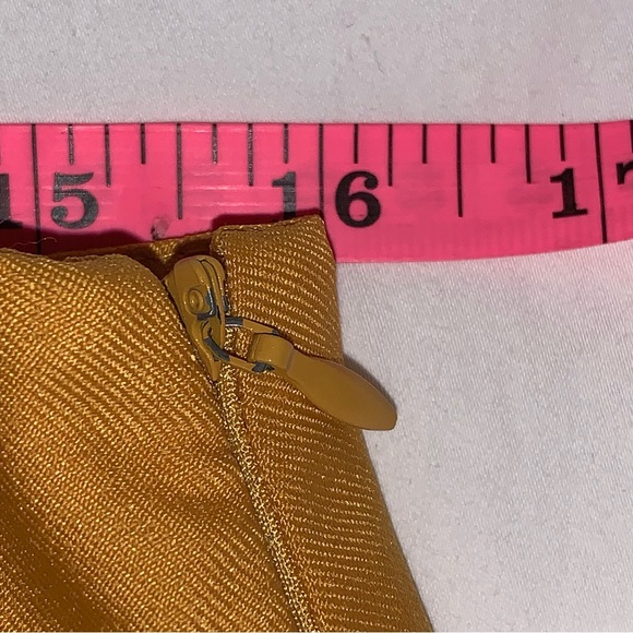 COPY - Charles Richards Women’s Pleated Skirt Mustard/Yellow Color Size XL - Picture 6 of 6